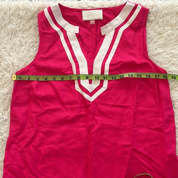 Pappagallos Pink Linen Dress - Picture 9 of 11